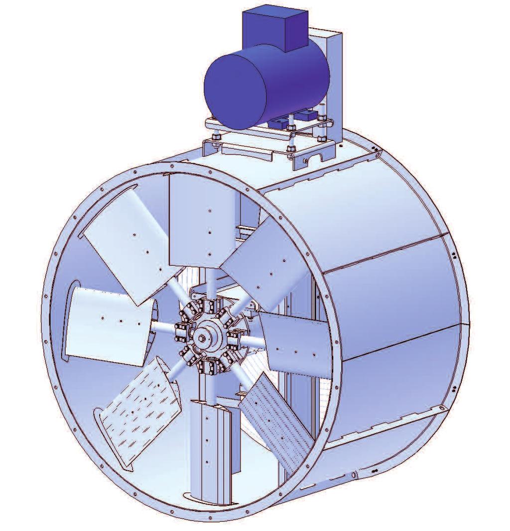 6 Belt-driven axial fans AFT Series Applications Aircoolers Heat exchangers Cooling towers Condensers Ventilation Plants The AFT Series fans are designed for applications requiring very high air