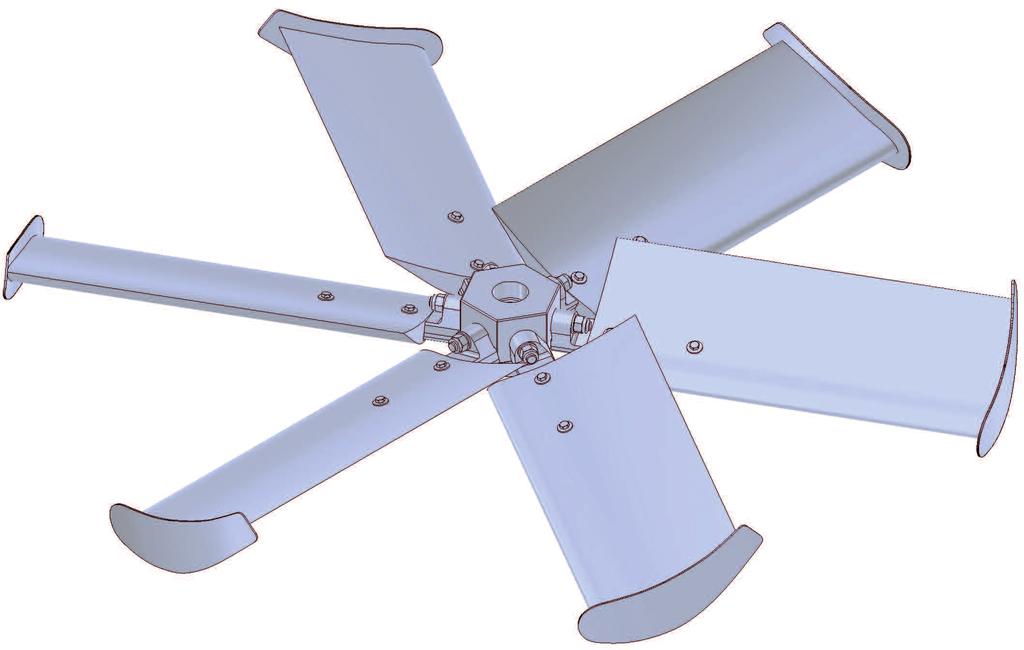 8 High efficiency axial impellers MAP/AVP/MF/XF Series Applications Aircoolers Heat exchangers / Radiators Cooling towers Condensers Axial Fans COMET aluminium impellers come in 4 different