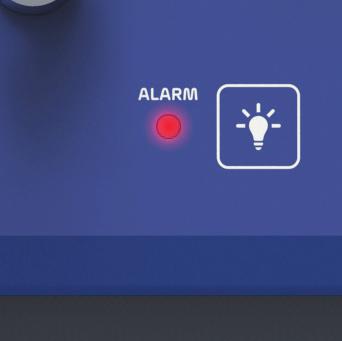 In Parameter-mode the same key acts a BACK-button to go one step back LIGHT button: allows to switch on or off the interior light of the device without opening the door (for B