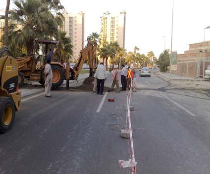 27 Outside Plant FTTB Work Riyadh Link Technology Civil Work, Installation of 15 HDPE Duct, Installation of Manhole,