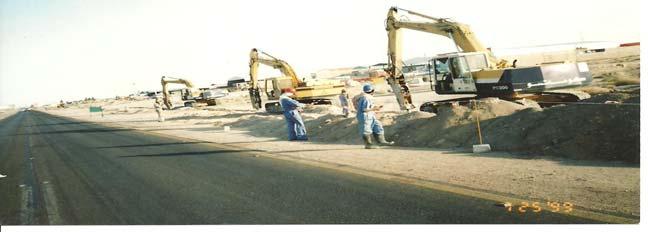 Asphalting, Pulling of Cables, Termination of F.