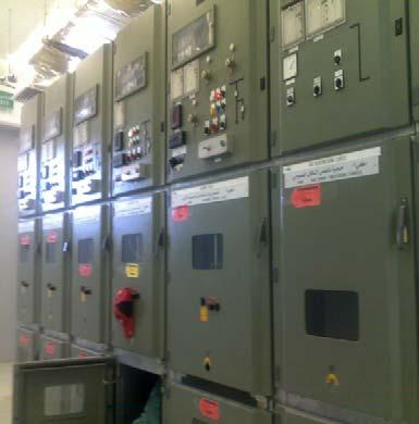 Construction of Foundation for transformers, panel 11 Bisha Power Plant at Bisha Saudi Electric Co.