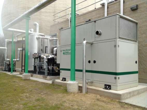 Combined Heat and Power Unit Dual Fuel (bio-gas and natural gas) - 280 kw using Bio-gas, - 360 kw
