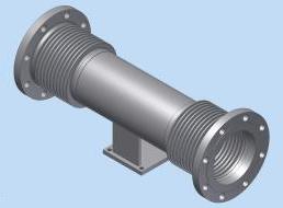 DUAL EXPANSION JOINTS A Dual Expansion Joint can be used to gain larger axial movement than that of a single piping expansion joint can handle.