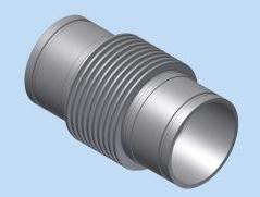 This expansion joint as with the single metal bellows expansion joints relies on the piping system to be anchored in order to function properly.