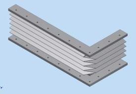 Metal bellows duct expansion joints can be designed for large amounts of thermal expansion in the ducting system.