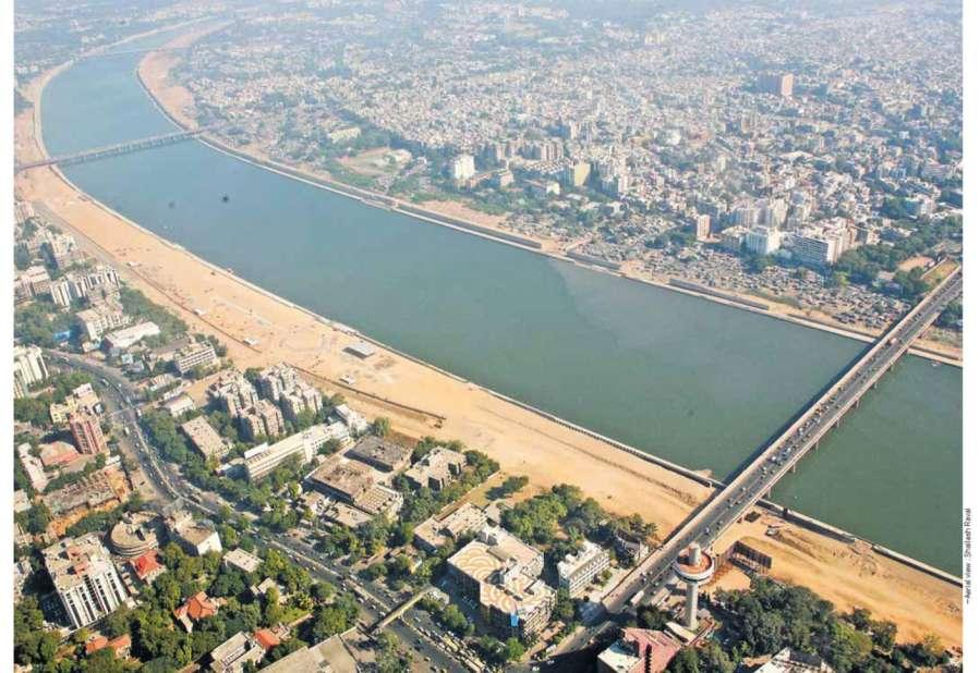 The entire length of Sabarmati is now