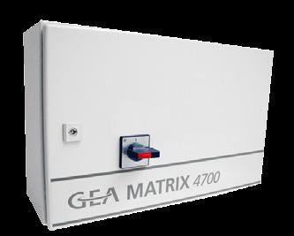 Control of output by cylinder switch-off and frequency inverters Control range of 30 to 100 % of the maximum cooling duty (optional: 10 to 100 %)