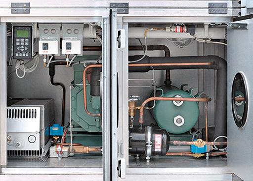 required of the refrigeration system, and improves the efficiency of the refrigeration cycle.
