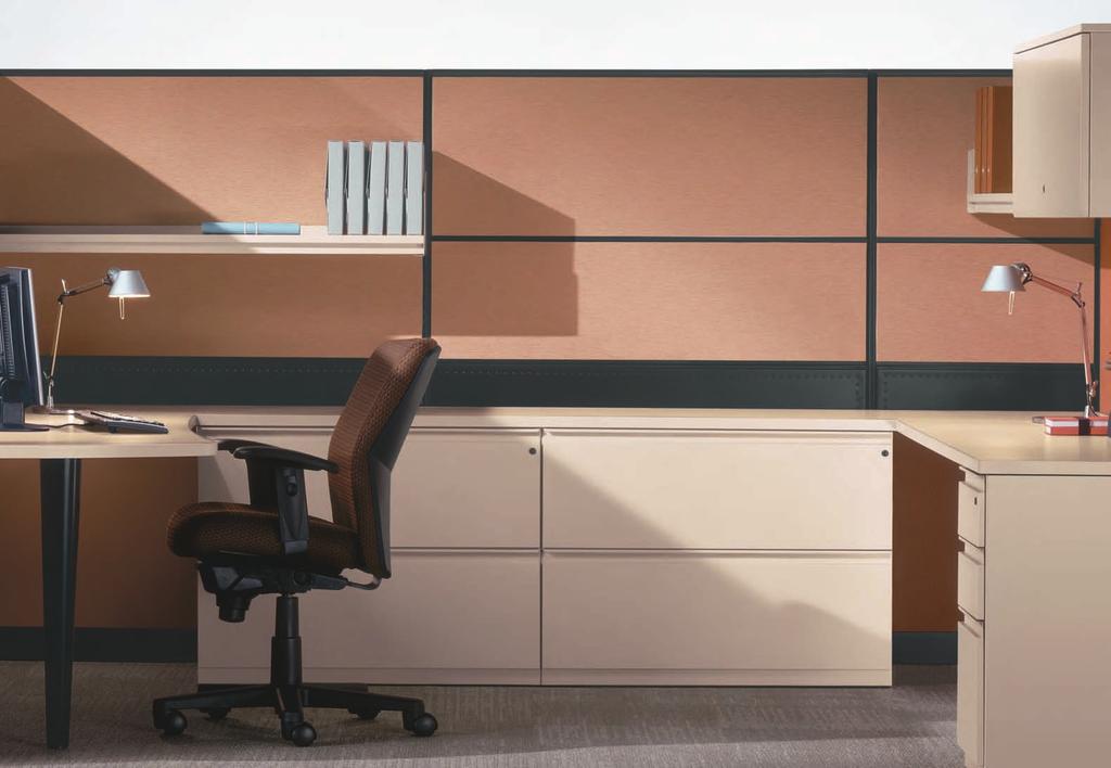 3 Interworks EQ sectional panels: Reflection Copper, Graphite; shown