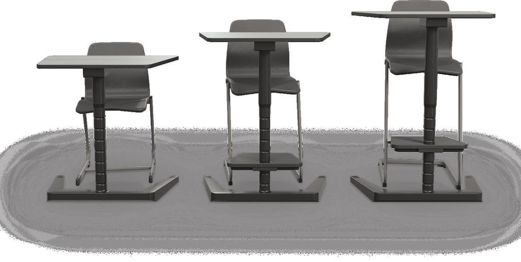 A Focus on Ergonomics The concept is simple: develop a chair and desk influenced by