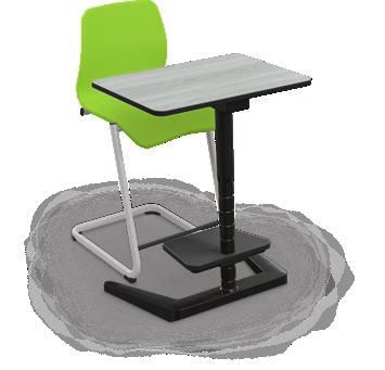 Opti+ collection gives you the chance to set your classroom up in a tiered