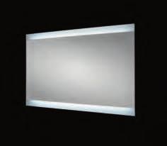 Manhattan LED Mirror with Demister and Shaver Socket COLOURS White LIGHT LED Mirror with Demister Pad (H)600x(W)800mm 314.