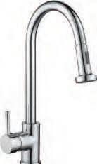 00 Square Kitchen sink mixer tap with single side