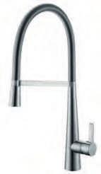 50 Pull out Kitchen sink mixer with side lever