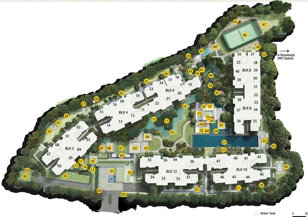 Site Plan At Park Colonial, every space is created with the purpose of elevating your living experience.