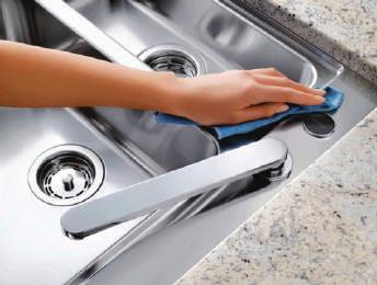 General Sink Care Regular cleaning of your sink is the best means of preserving and extending the life of your stainless steel sink as well as maintaining its original beauty.