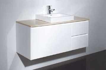 cabinet, Cleostone top and 2 basins, 3 Cleostone colour choices 1790