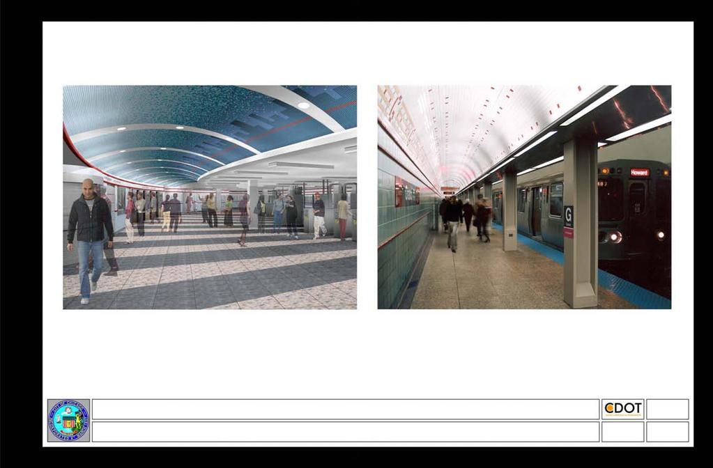 Image RN-6: Modernization of the Grand Red Line Station will improve platforms and mezzanines.