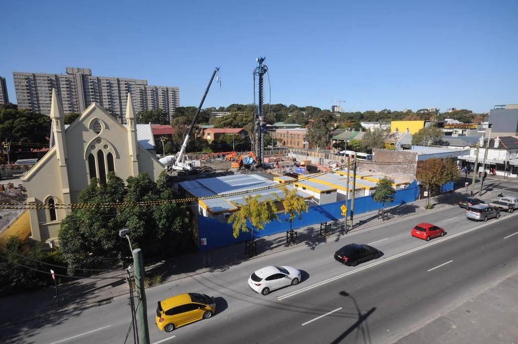 Figure 4 The Site looking north-east along Botany Road (north of the