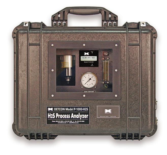 Natural Gas Pipeline Analyzers Model 1000 Series Single or Dual Gas Analyzers // Class I, Div 1, Groups B,C,D // H2S Low Range, H2S High Range, CO2, H2S & CO2 Versions Model 1000 Series gas analyzers