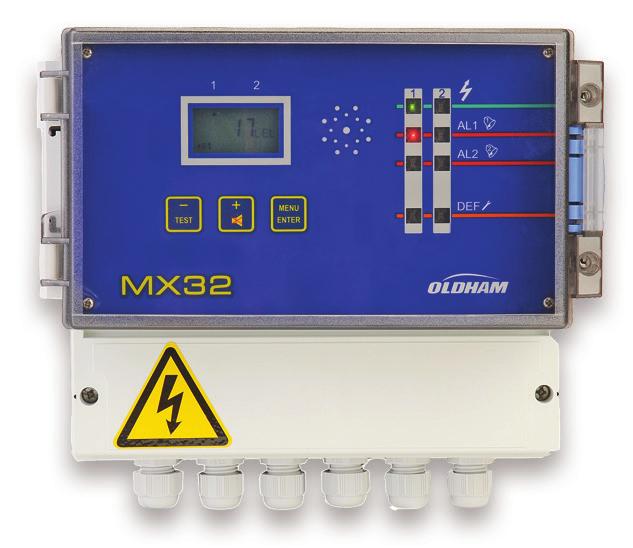 Approvals: ATEX CE SIL1 CSA pending EAC MED (except rack version) MX62 Modular Controller // 64 Secure Channels per System // SIL3 Compliant - Redundant Processor Ensures Continual Measurement MX62