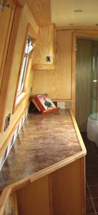 BUILDING AN EFFECTIVE RESIDENTIAL BOAT can be challenging enough for a boatbuilder, but when the customer happens to be your sister, it can be even more demanding.