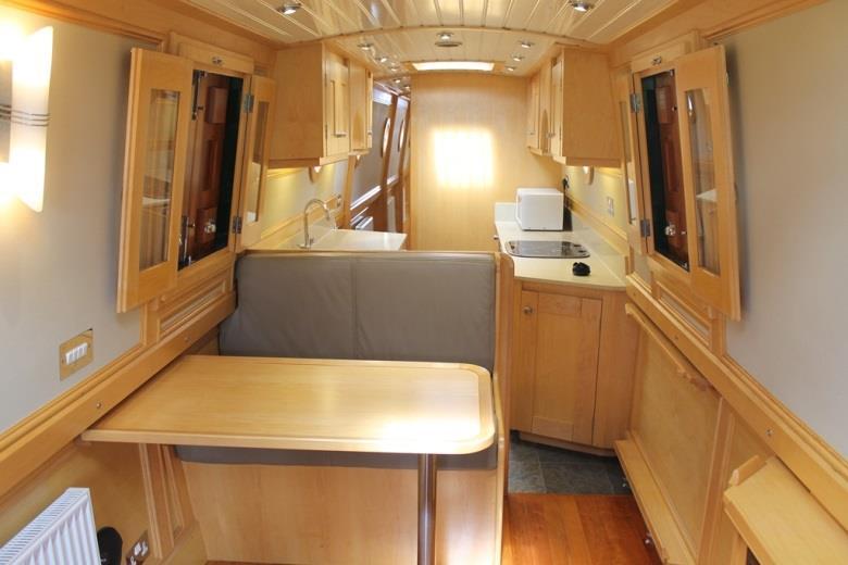 SPECIFICATION Year: 2010 Style: Trad Hull Builder: Stephen Heywood (Mike Heywood hull design) Fit Out: Bourne Boat Builders Length: 59 Cabin Headroom: 6 6 Approx Draught: 24 Approx Berths: 2+2