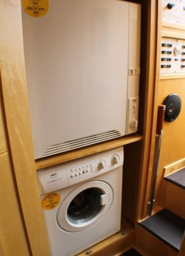 Most importantly the galley is spacious with plenty of storage, workspace and a dishwasher.