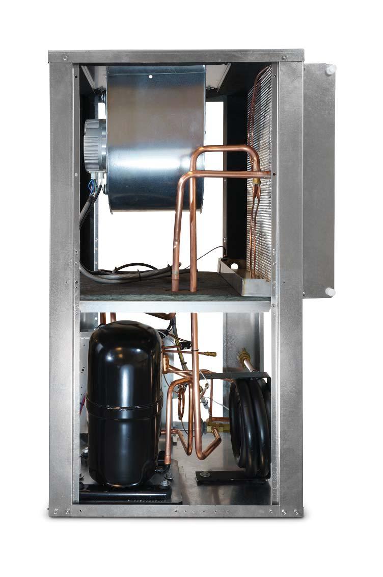 4 LV Model Commercial Geothermal Heat Pumps Horizontal Cabinet Corner Weights LVH 007 LVH 009 LVH 012 LVH 01 LVH 018 LVH 024 LVH 00 LVH 06 LVH 042 LVH 048 LVH 060 LVH 072 Configuration Left Hand