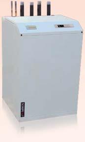 The unit is primarily an air source heat pump but both source exchangers will work in series at low ambient conditions to maximise the operating efficiency of the unit.