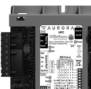 Controls - UPC DDC Control (optional) Aurora UPC Controller ZS Series Sensors The Aurora Unitary Protocol Converter (UPC) is designed to add-on to any Aurora based heat pump control.