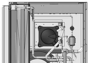 Adjustable motor mounts Scroll compressors (2) Internally