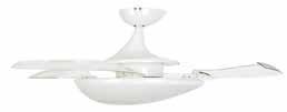 Size 122cm/48inch -3 speed retractable blade ceiling fan -lade Finish