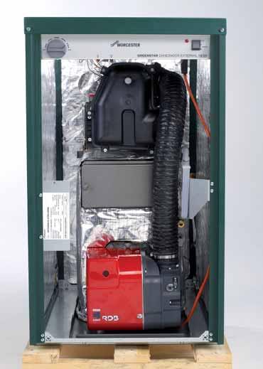 Inside story Greenstar Danesmoor regular External condensing boiler NEW Flow 1" BSP Return 22mm (12/18, 18/25) 28mm (25/32)
