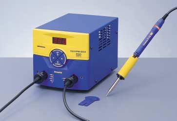 List of and Example Setups HAKKO FM-0 Temperature Accuracy Station Output Dimensions Weight 0W 00 to 0 ± at idle temperature V 0(W) x 0(H) x 90(D)mm.kg Replacement and Optional Parts Part No.