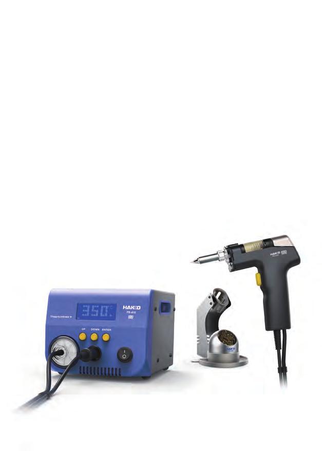 Heavy Duty Desoldering Tool Digital Nozzle included Power Consumption 300 W for LEAD FREE Desoldering 300 W heavy duty desoldering tool with built - in vacuum pump Secure desoldering with