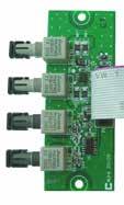In addition the FNC-2000 provides an interface for adding an optional FOM-2000- SP Fiber Optic Network Adder Module.