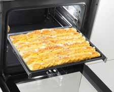 The interior will be lighted evenly and without shadows, even when baking or roasting in several baking sheets at the same time.