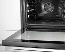 A special fan in the oven housing mixes the air from the environment with hot air from the oven to make sure the cooled air constantly circulates just under the appliance outer walls.