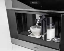 Each time you switch the appliance on or off, it will also wash out any coffee residues from the dispenser nozzles.