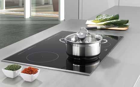 It is the first hob that can cook by itself, without any control: in steam, always at the right temperature, with the right power, without any loss of valuable nutrients.