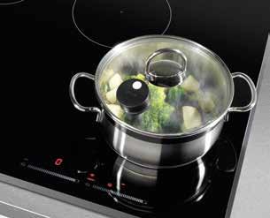 HOBS 45 IQsteam: Cooking with steam for healthy and wholesome meals! Innovative and unique IQsteam cooking mode will cook your food using nothing but steam!