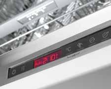DISHWASHERS TotalDry A+++efficiency The class A+++AA is a guarantee of leading efficiency and excellent A-rated washing and drying effect.