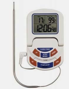 800-809 ` 1,150/-* 800-931 ` 950/-* SS950 ` 790/-* DIGITAL OVEN THERMOMETER This Combined Count down timer and thermometer displays both the actual and the alarm temperature over the range of 0 to +