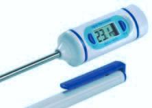 LOW COST CATERING THERMOMETERS USED FOR GENERAL & HOME APPLICATIONS T SHAPE POCKET DIGITAL THERMOMETER PEN SHAPE POCKET DIGITAL THERMOMETER This digital T-shaped thermometer This compact pen-shaped