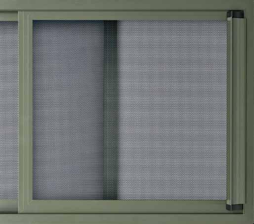 AVAILABLE IN OR WINDOW EXIT SCREENS (SLIDING STYLE) Amplimesh Security Window Screens come in both fixed and exit formats.