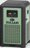 8 gallons (4%) Refrigerated Dryers Sullair offers these configurations of refrigerant dryers RN Refrigerated Non-Cycling 5 to 325 scfm RD Refrigerated Digital Cycling 400 to 6,000 scfm RC