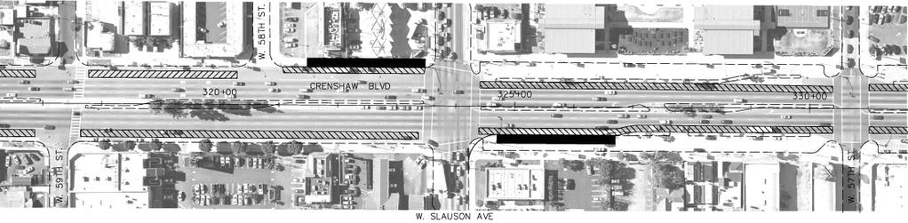 Crenshaw/Slauson Station will service Crenshaw Boulevard, a