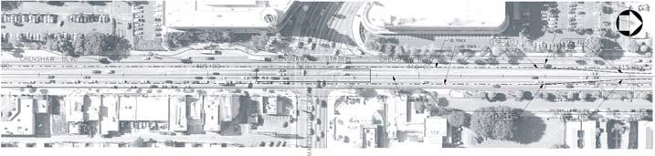 COMMERCIAL 1/4-Mile Radius Map Crenshaw and King, Looking